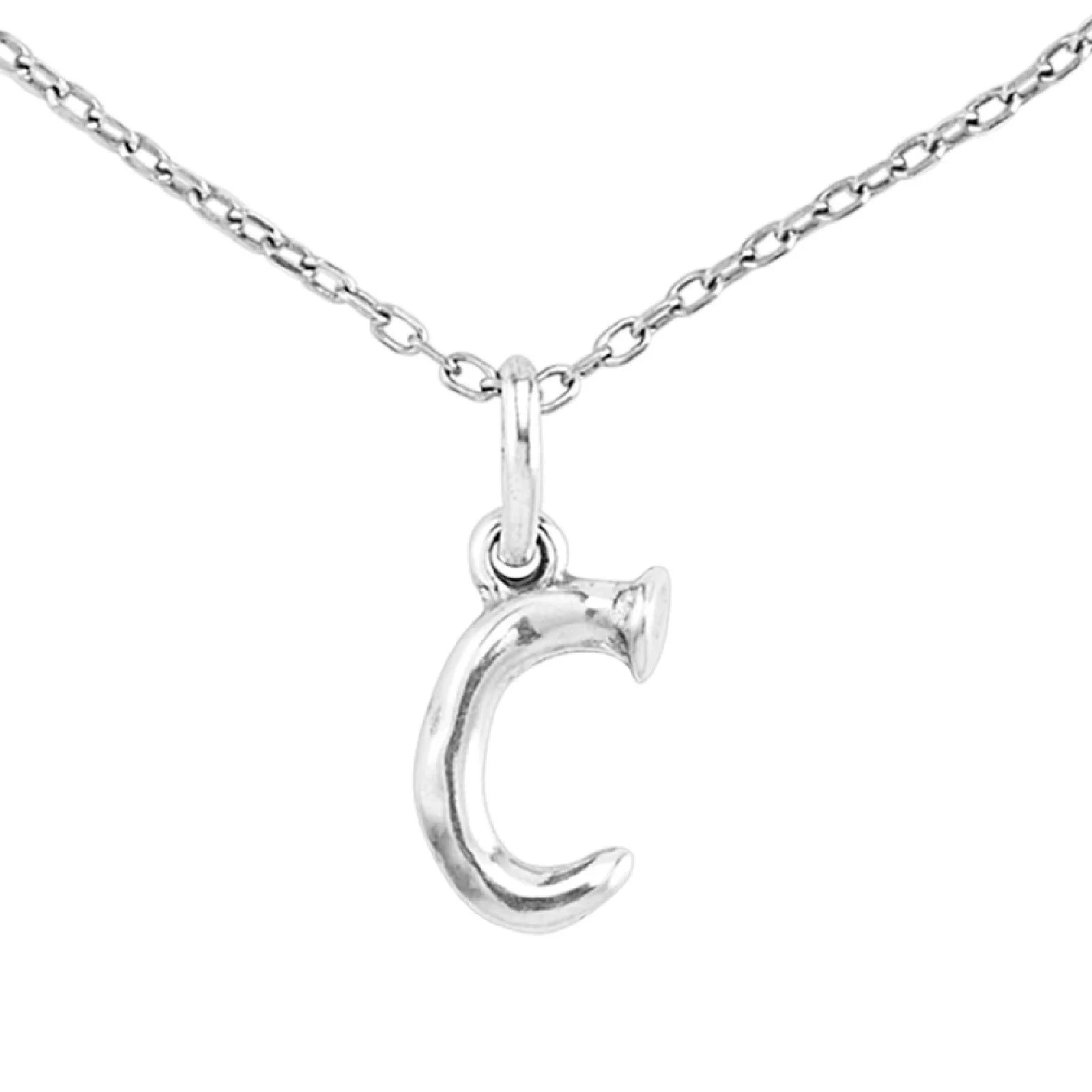 Unode50 Charm C unisex in argento