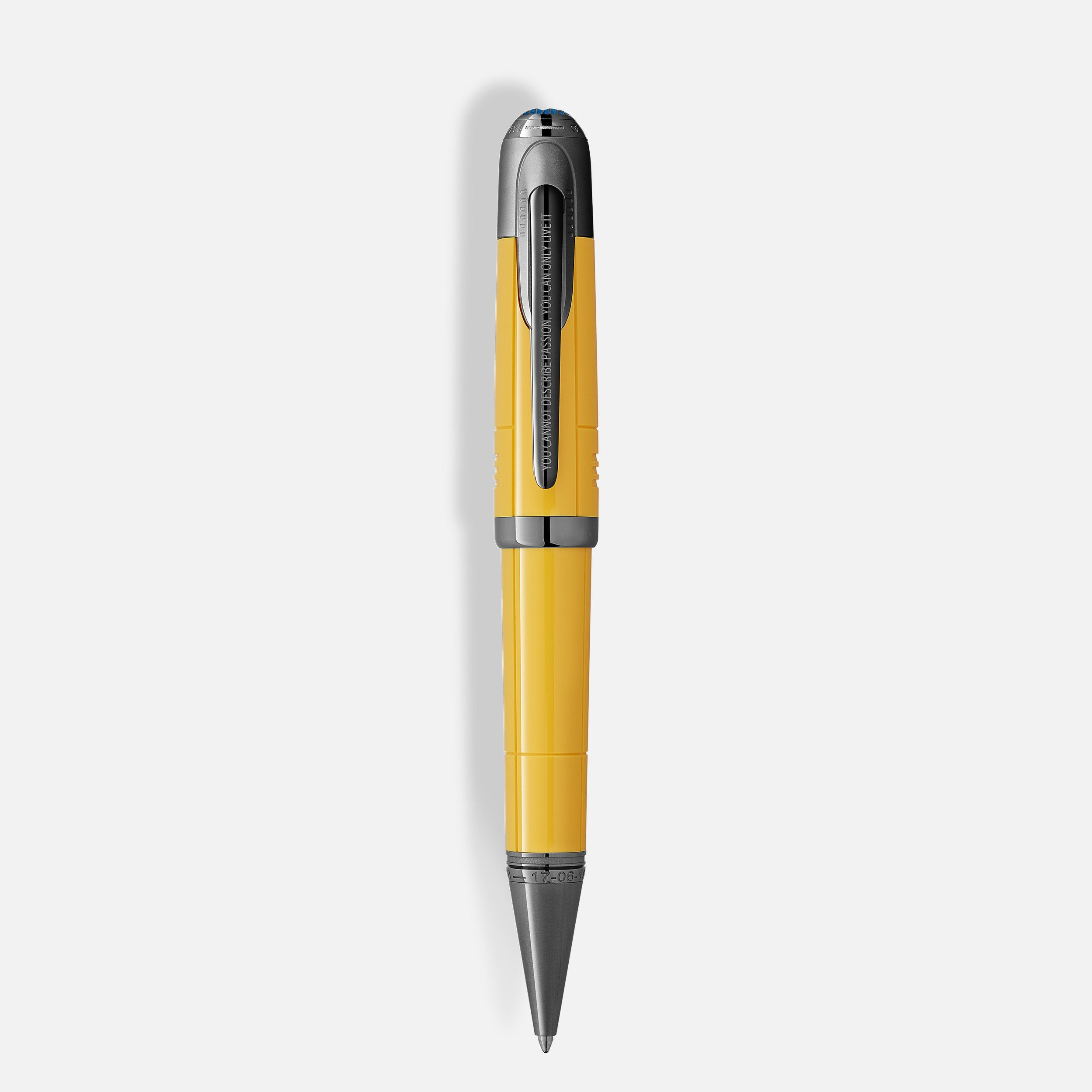 Montblanc Penna Enzo Ferrari Giallo Modena | Resina Preziosa | Logo Ferrari