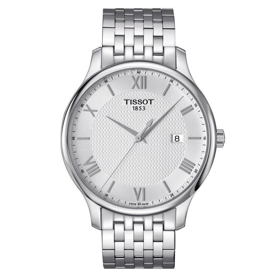 Tissot Orologio Uomo Tradition Solo Tempo Quarzo | Acciaio Inox | Vetro Zaffiro