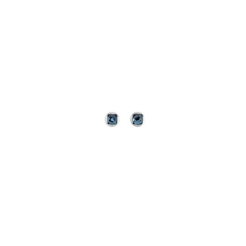 Unode50 Orecchini Donna Swarovski Azzurri | Lega Zama Argento | Spagna