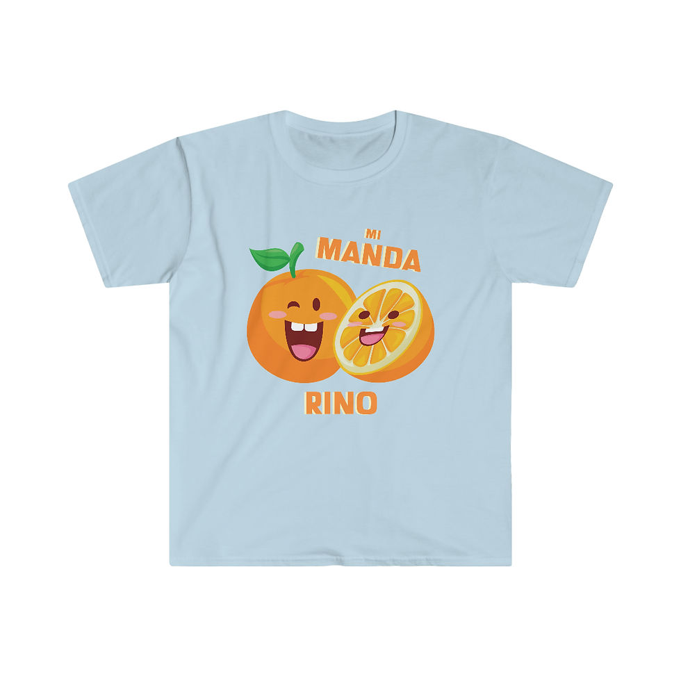Miniatura: Mi Manda Rino - T-Shirt con… Mandarino