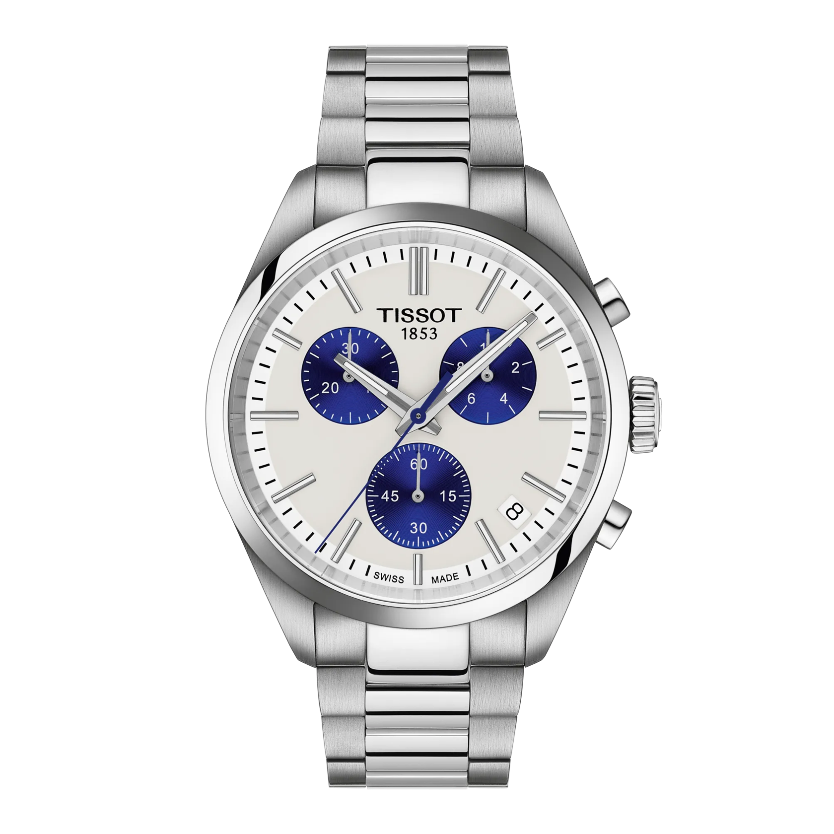 Tissot | Orologio Uomo | Cronografo 40 mm PR 100 | Acciaio 316L | Vetro Zaffiro