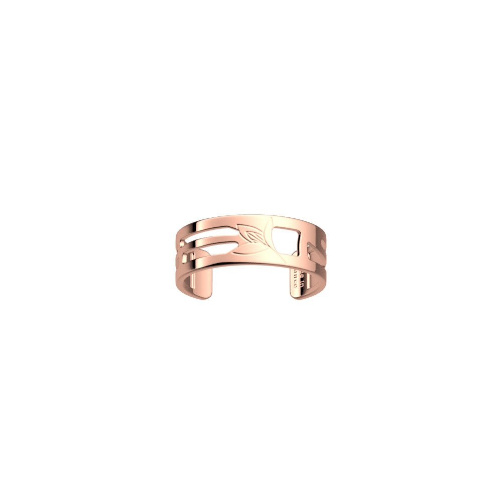 Les Georgettes Anello Donna 8 mm Fleurs du Nil | Oro Rosa | Taglia 52