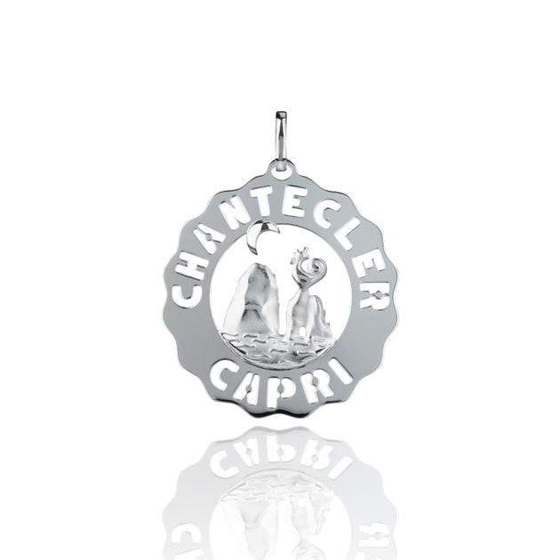 Chantecler Ciondolo Donna Grande Faraglioni | Argento 925 | Collezione Logo