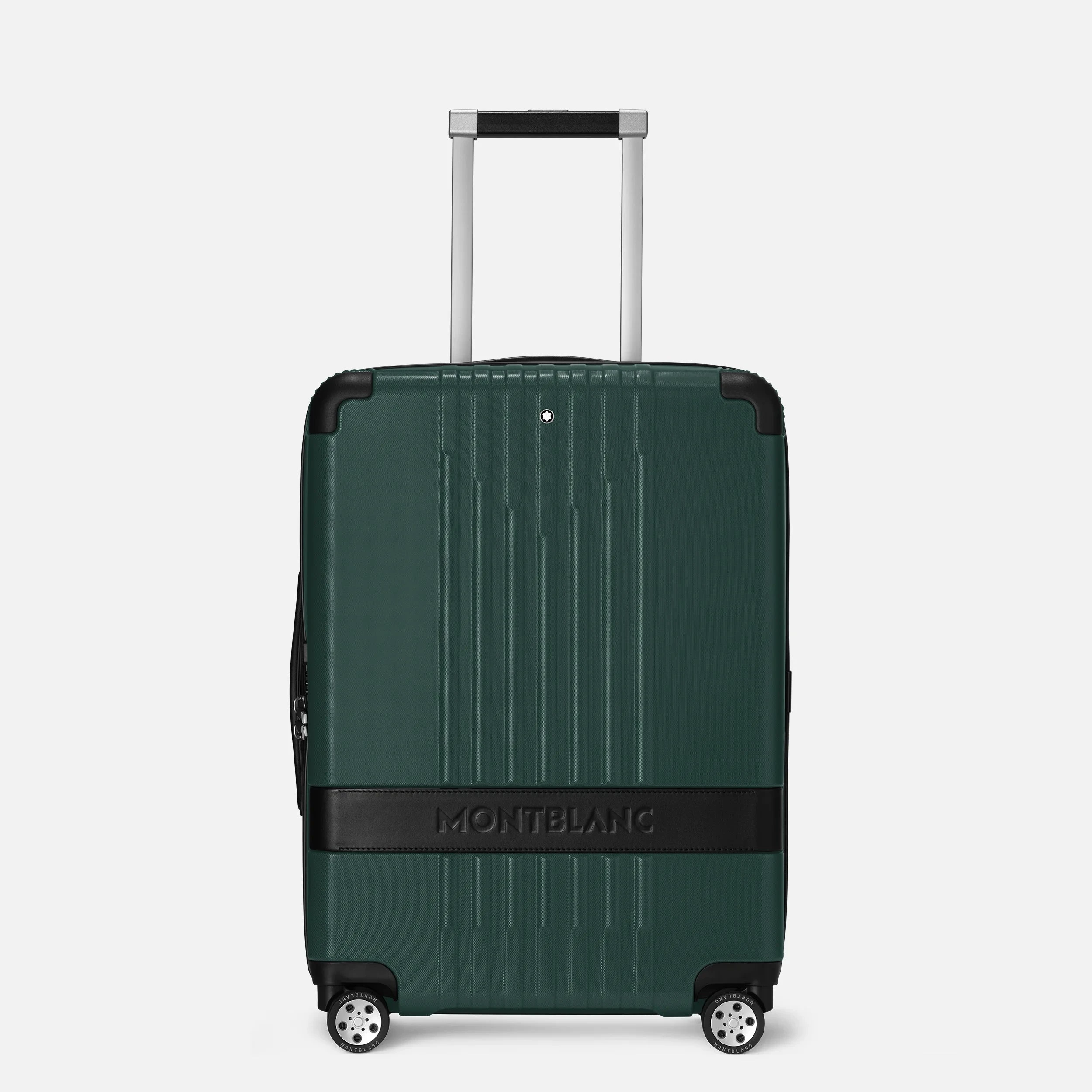 Montblanc Trolley Bagaglio a Mano British Green | Policarbonato e Pelle | 37L