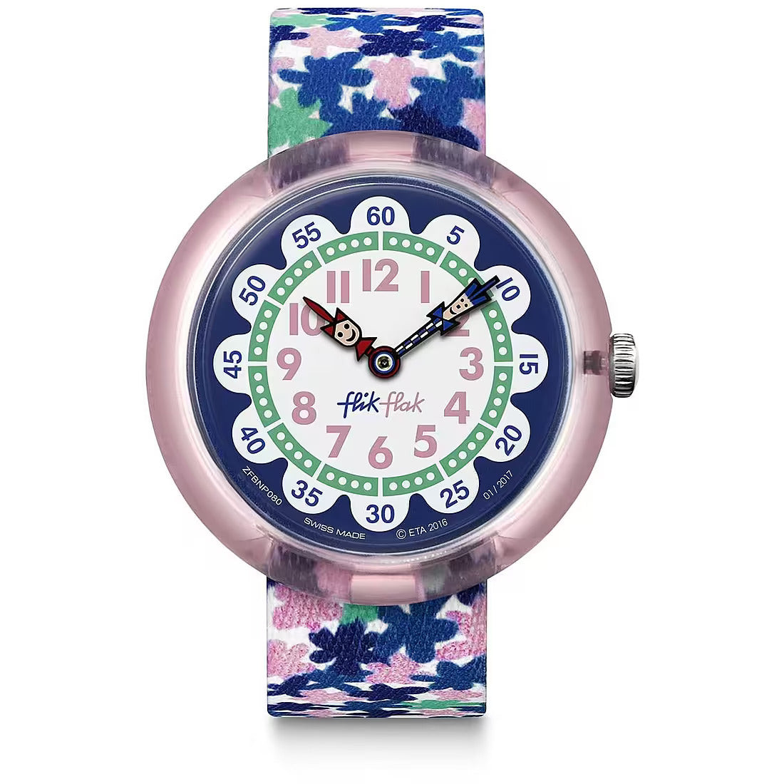 Flik Flak Orologio Bambina London Flower | Silicone | Resistente 30m