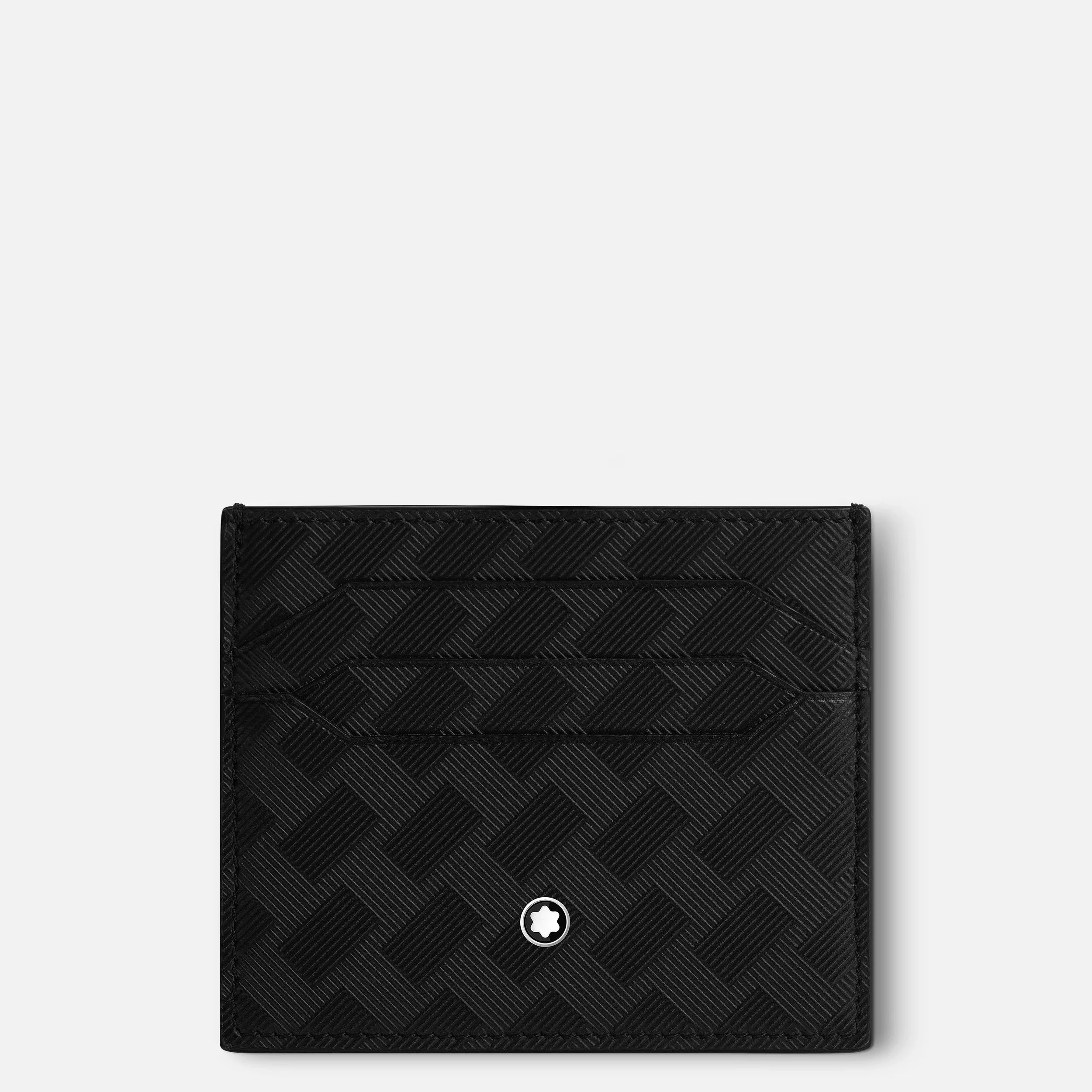 Montblanc Portafoglio Uomo 6 Scomparti Carte | Pelle Bovina | Anello a D