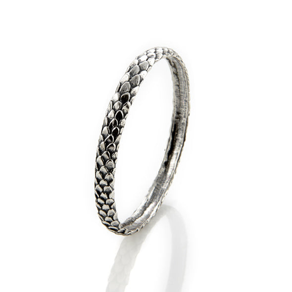 Giovanni Raspini Bracciale Donna Serpente Piccolo | Argento 925 | Fatto a Mano