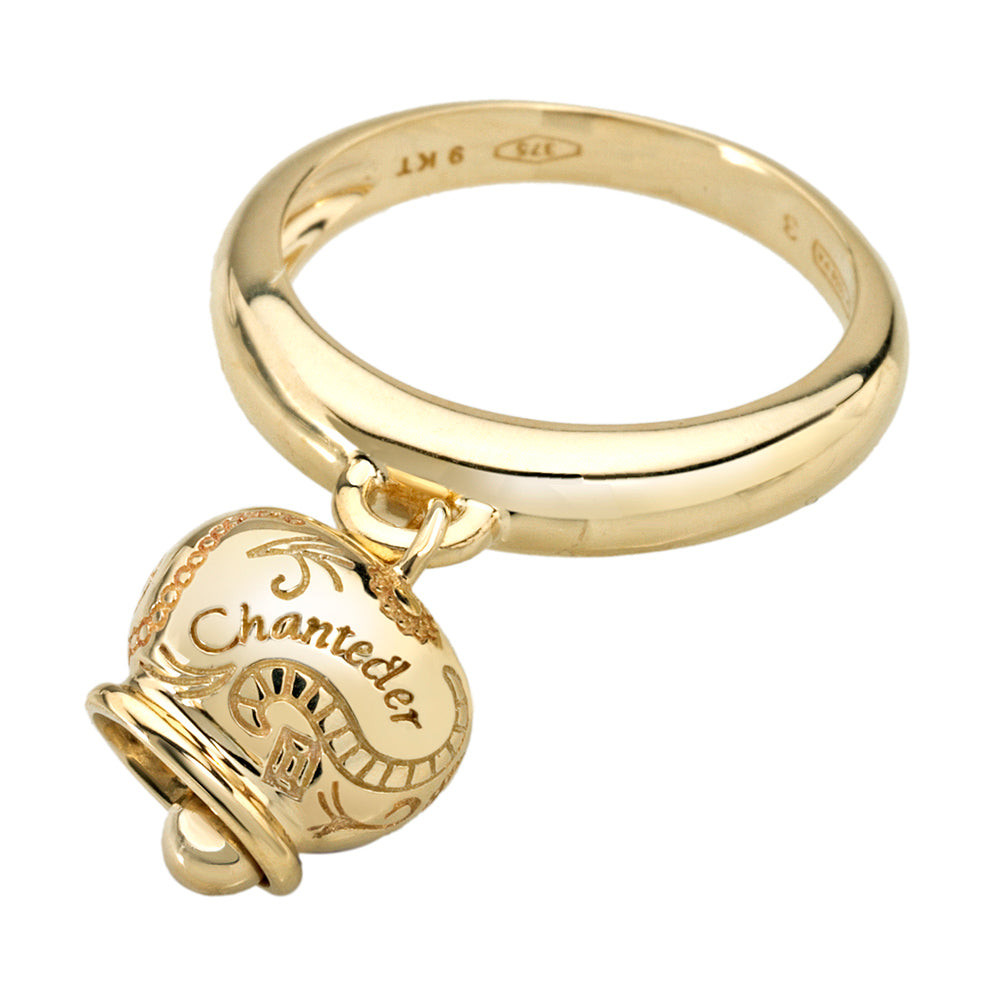 Chantecler Suamèm Campanelle Anello Donna in Oro Giallo 9 kt