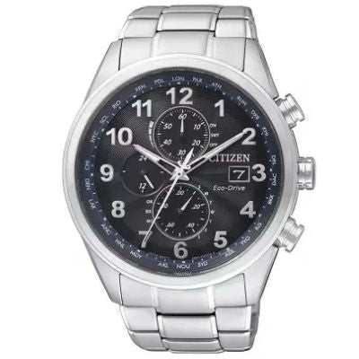 Citizen Orologio Uomo Eco-Drive Radiocontrollato | Acciaio | Cronografo