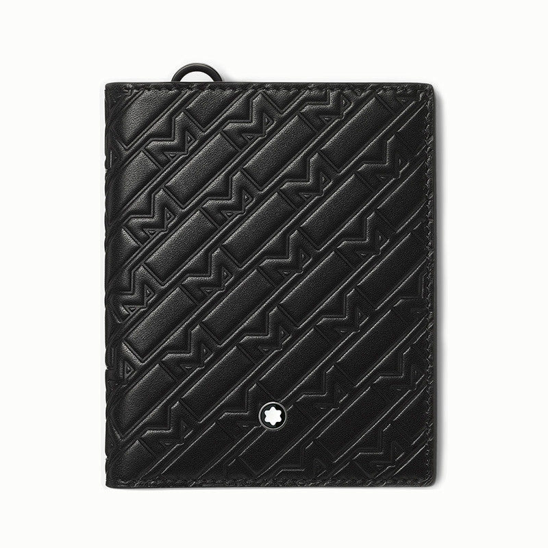 Montblanc Portafoglio Uomo Compatto 6 Scomparti M_Gram 4810 | Pelle | 90x10x110