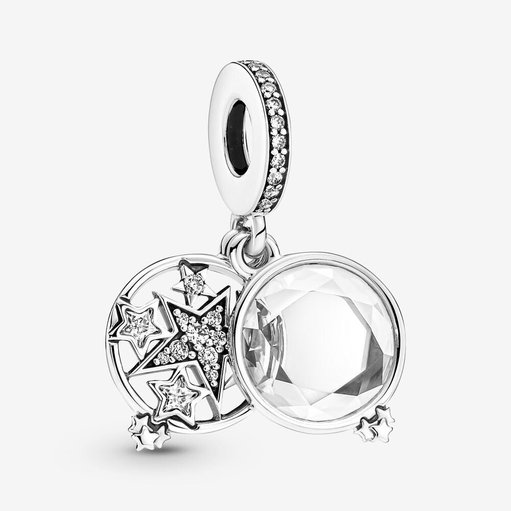 Pandora | Charm Pendente | Polvere di Stelle | Argento 925 | Zirconia