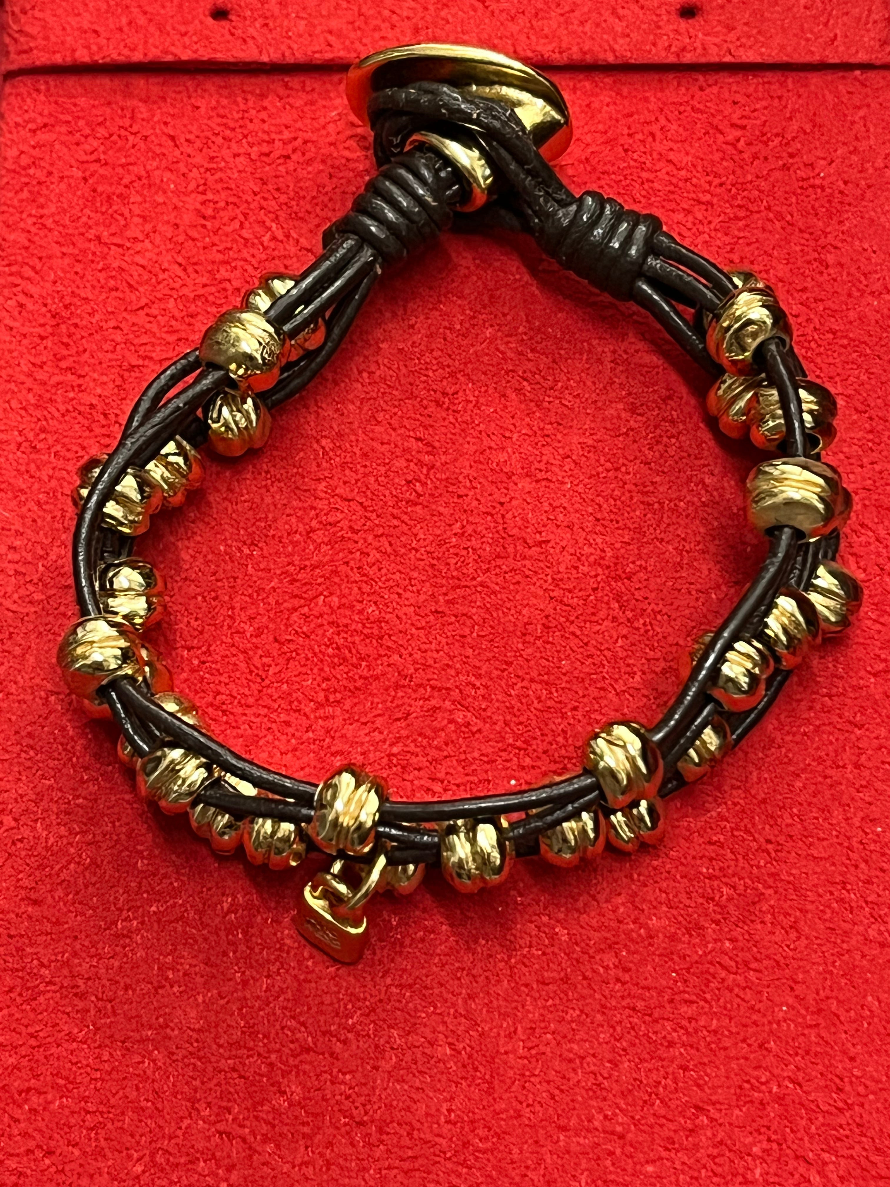 Madness Bracciale Donna Dorato Intrecciato | Argento Dorato 925 | Lucchetto Logo