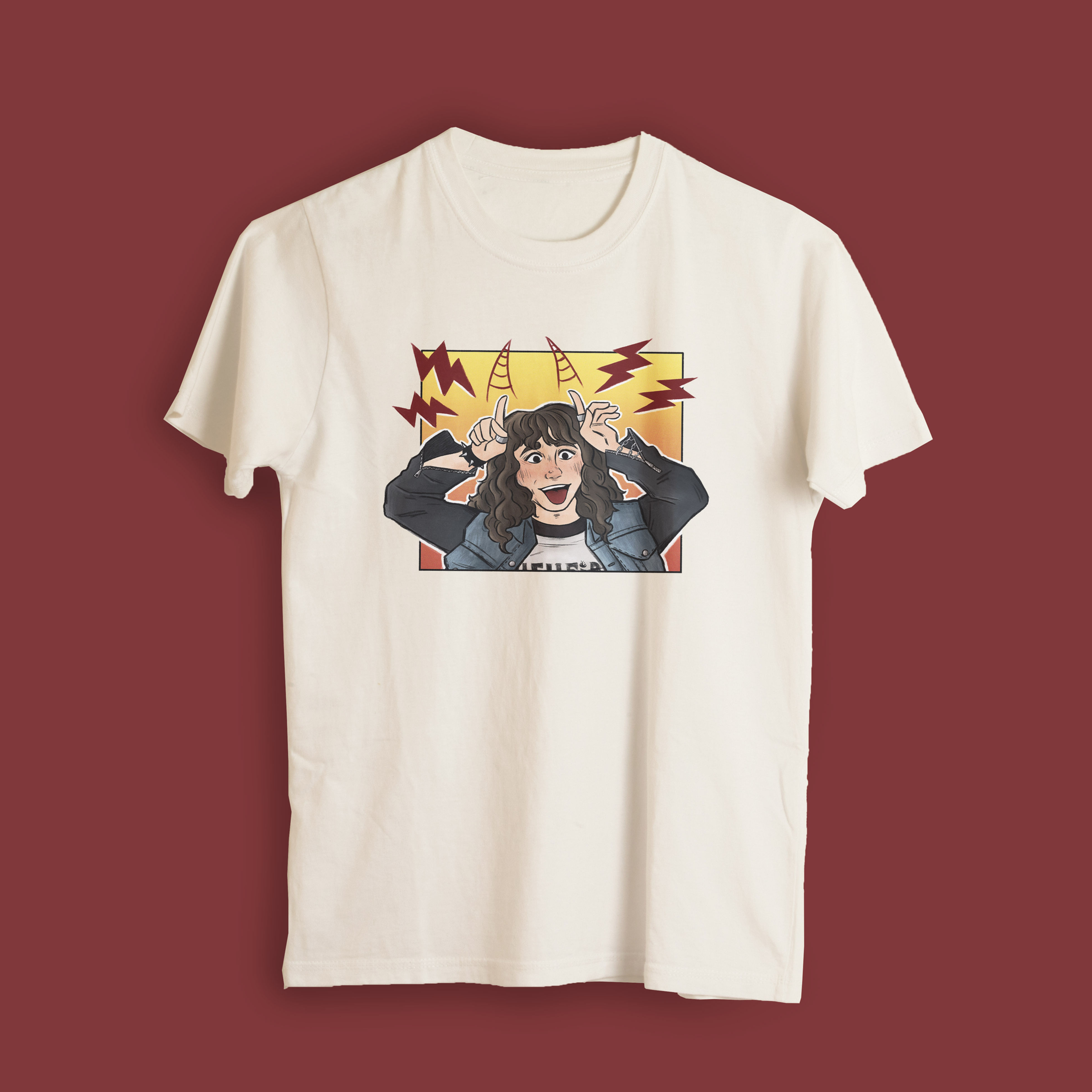 Stranger Things Eddie Munson Inspired Art