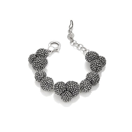 Giovanni Raspini Bracciale Donna Fiore D'Alba | Argento 925 | Made in Italy