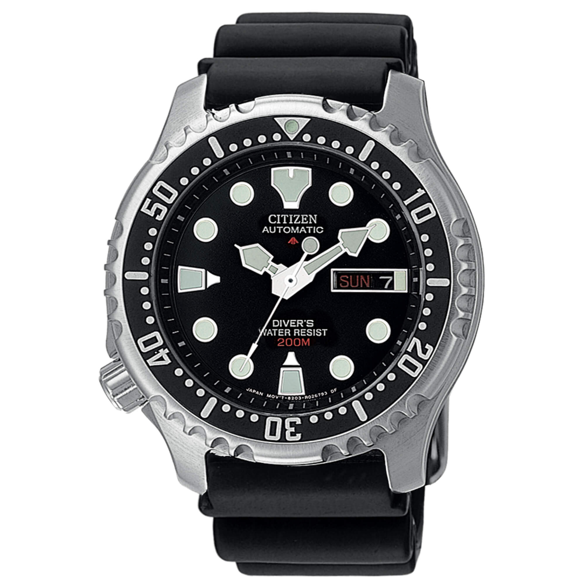Citizen Promaster Diver's Automatic Uomo Acciaio Caucciù Nero