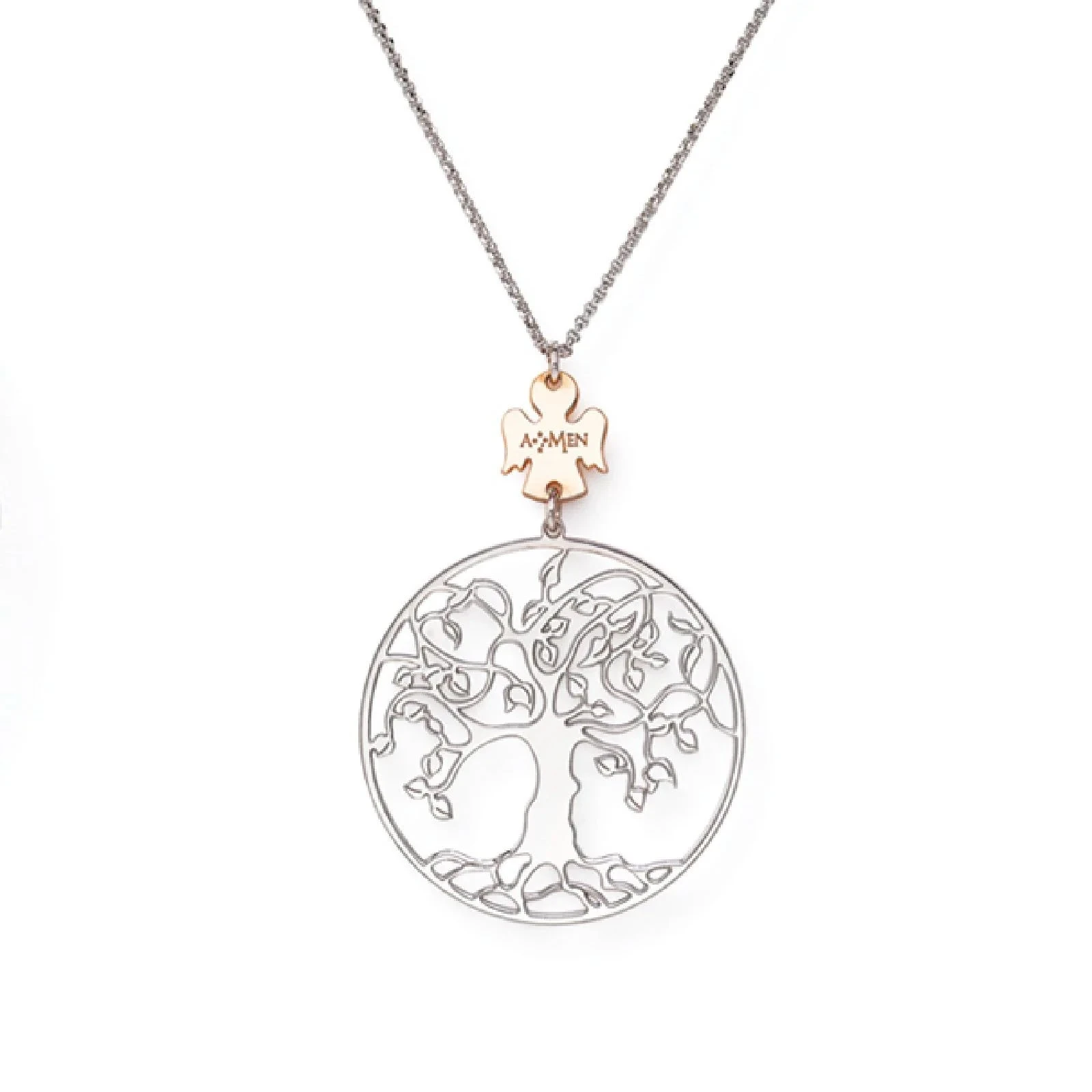 Amen Collana Donna Albero della Vita CLALABR1