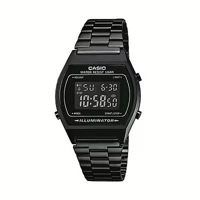 Casio Orologio Uomo Digitale Crono LED | Resina & Acciaio Inox | 5ATM