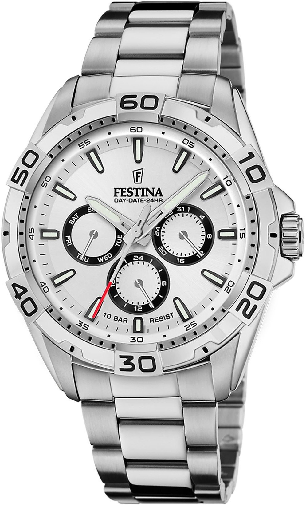 Festina Orologio Uomo Multifunction Acciaio
