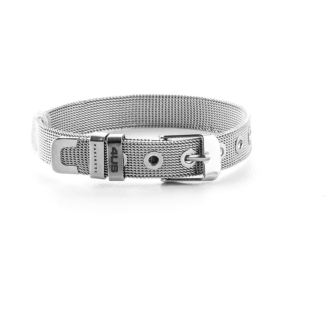 Paciotti Bracciale Uomo Regolabile con Ardiglione | Acciaio Inox | 15-20cm