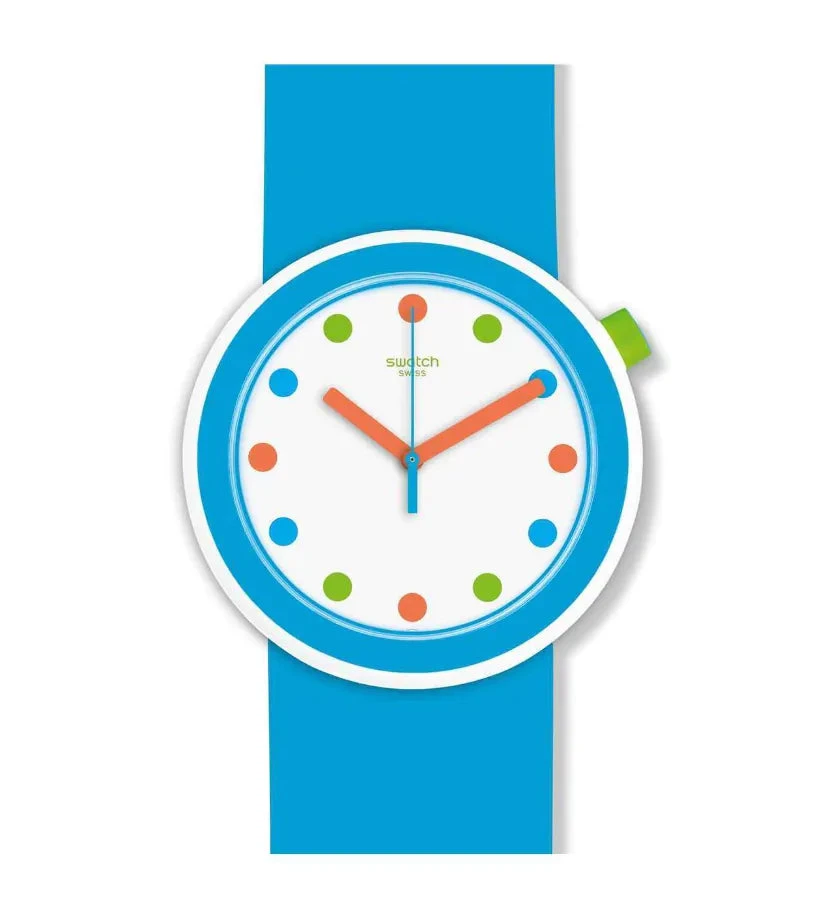 Swatch Orologio Poppingpop Colori Vibranti | Cinturino in Silicone | 45mm