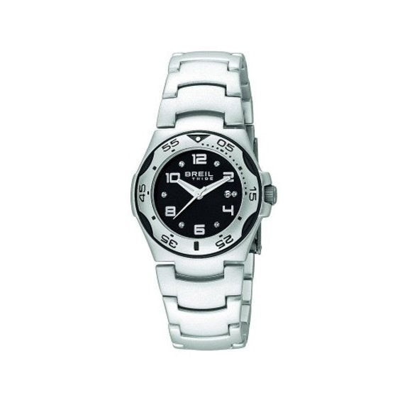 Breil Orologio Donna Ice Argento e Nero | Acciaio | Resistente 50m