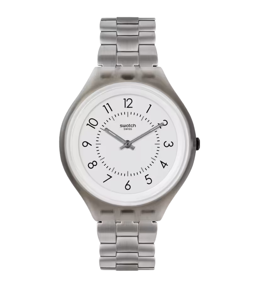 Swatch Orologio Skinsteps Movimento al Quarzo | Plastica | Cassa 40 mm