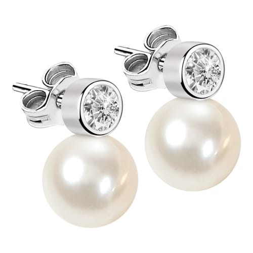 Orecchini Morellato Perla Essenziale in argento 925 con perla coltivata