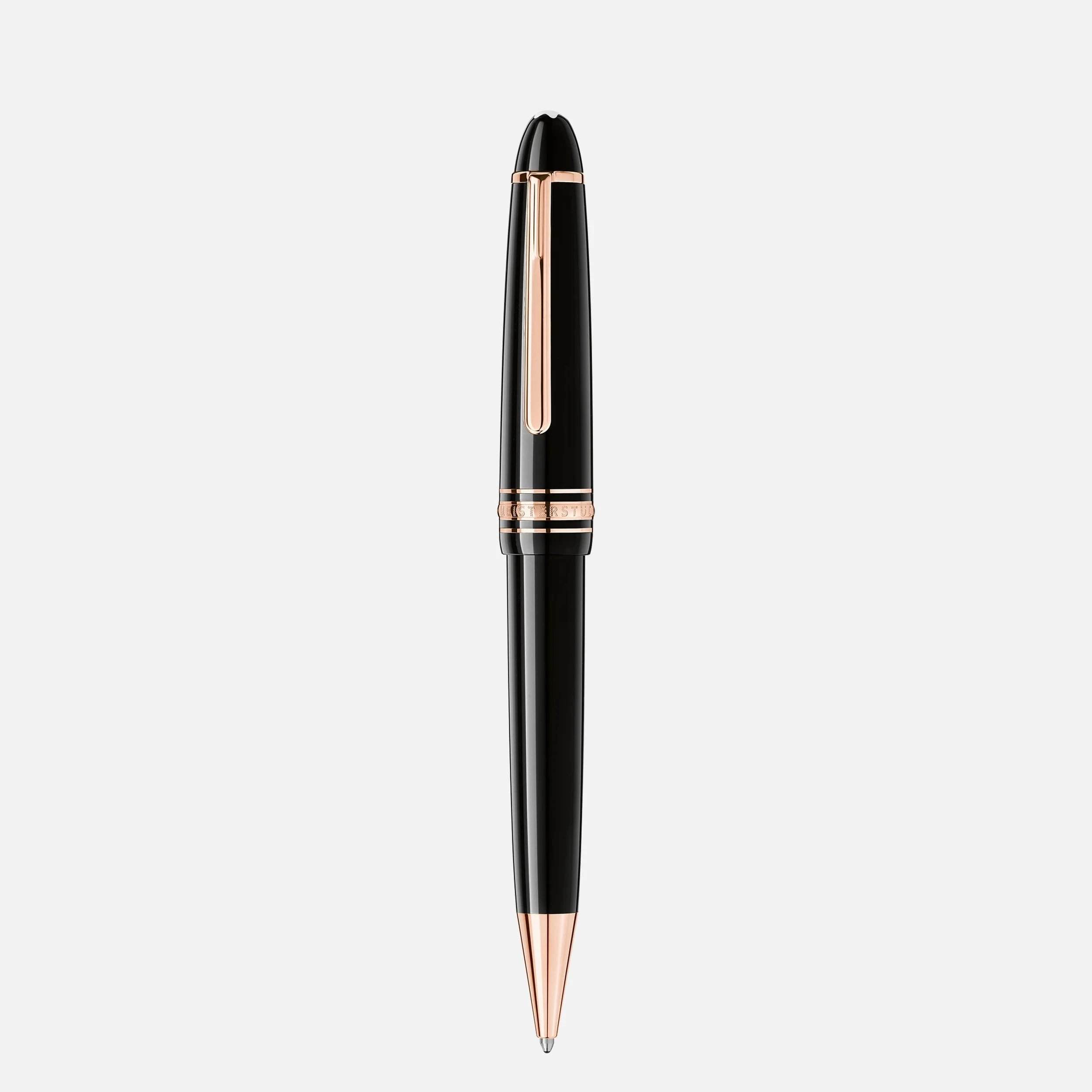 Montblanc Penna a sfera Meisterstück Oro rosa | Resina nera | Emblema iconico