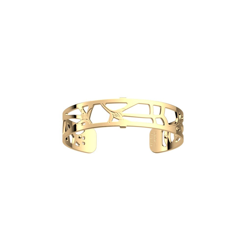 Les Georgettes Bracciale Donna Fleurs du Nil 14mm | Oro Giallo | Incisioni Lotus