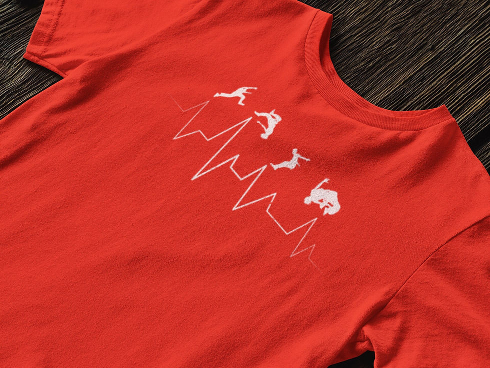 Thumbnail: Parkour Gift Tshirt – Jump Running, Parkour Athlete, Parkour Roll, Free Runn...