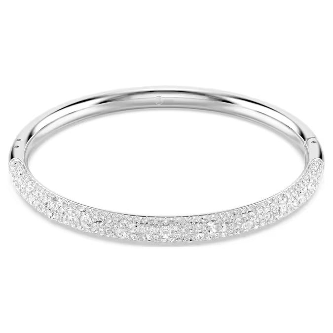 Swarovski Bracciale Rigido Cristalli | Placcato Rodio | Meteora