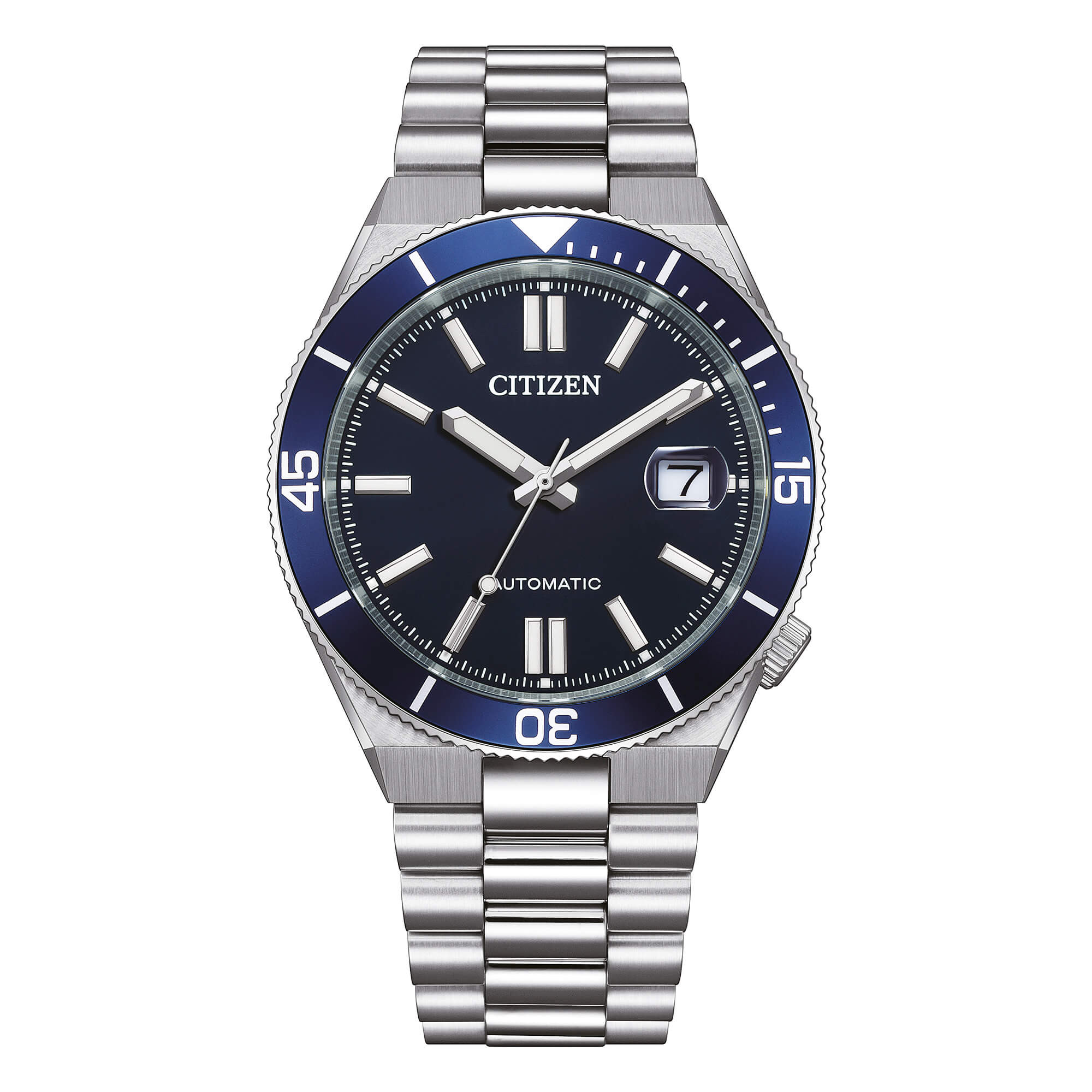 Citizen Tsuyosa Shore Automatico Uomo Acciaio Quadrante Blu