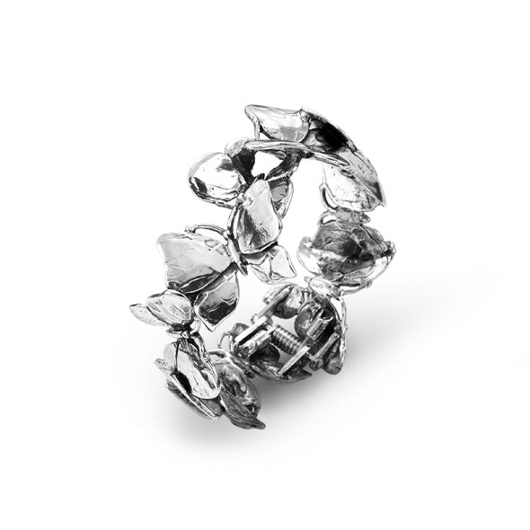 Giovanni Raspini Bracciale Donna Bangle Farfalle | Argento 925 | Apertura Molla