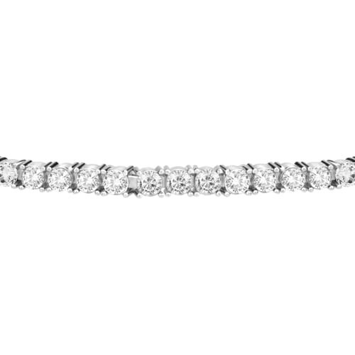 Bracciale Morellato Tesori in argento con pietre bianche