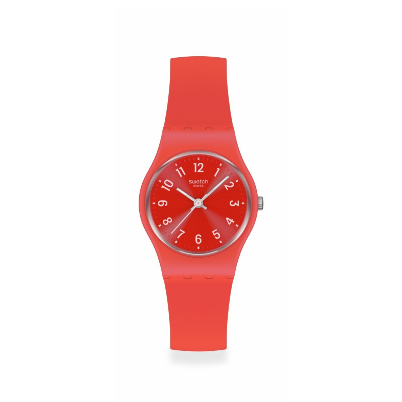 Swatch Orologio Donna Notes Of Coral | Plastica Opaca | Lancette Luminescenti