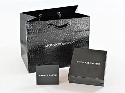 Giovanni Raspini Anello Coccodrillo Intrecciato | Argento 925 | Made in Italy