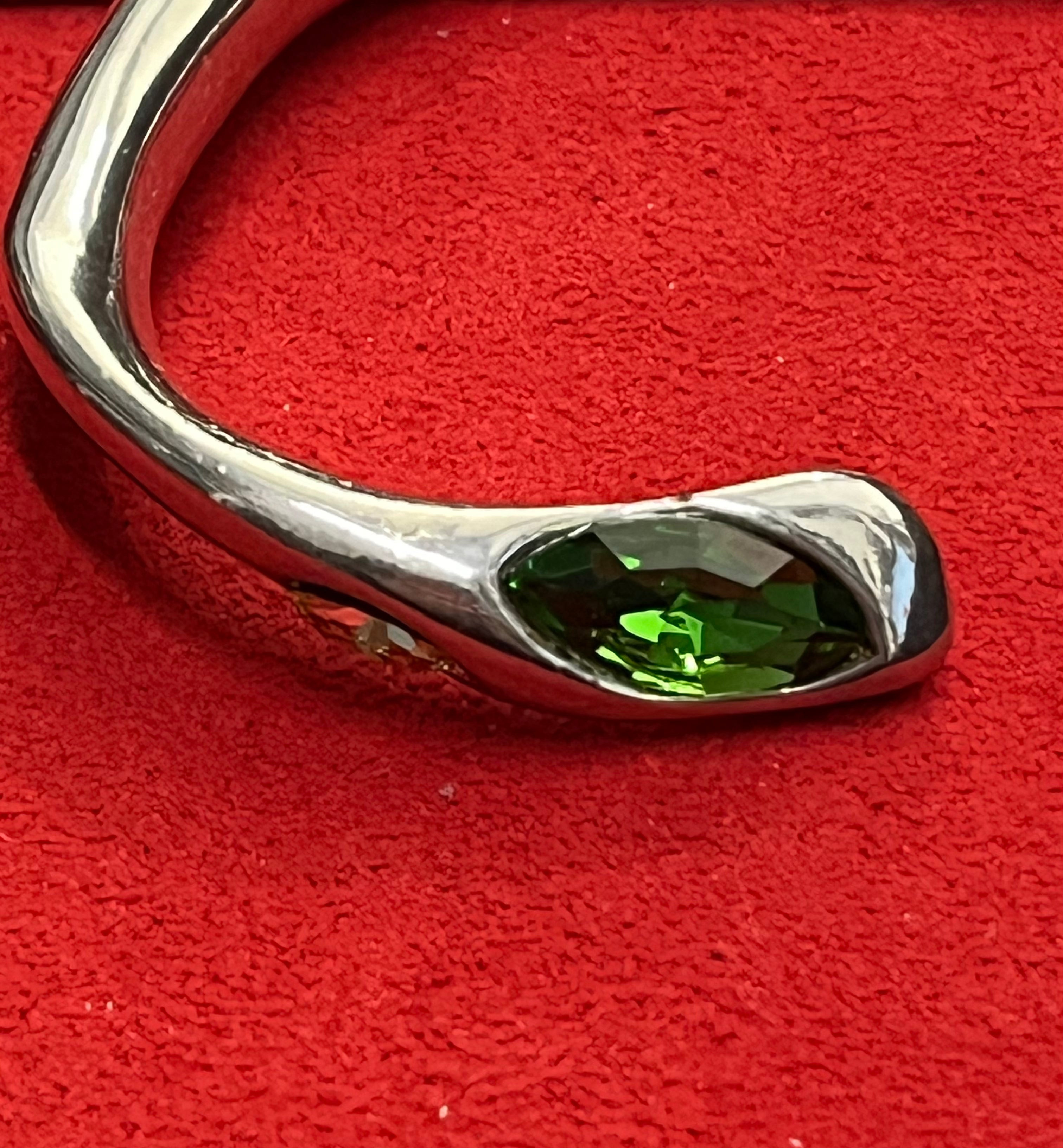 Madness Bracciale Donna Rigido con Molla | Argento 925 | Collezione Milano