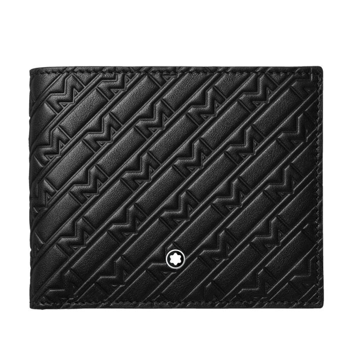 Montblanc | Portafoglio Uomo | M_Gram Meisterstück | Pelle nera | 8 fessure