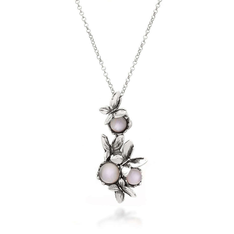 Giovanni Raspini Collana Donna Pendente Butterfly | Argento925 | Madreperla Rosa