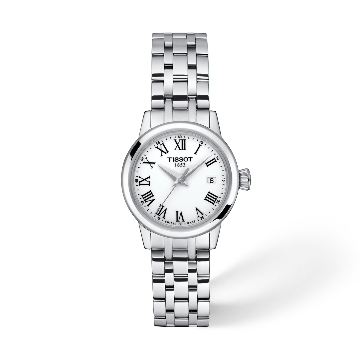 Tissot Classic Dream Quartz Donna 28 mm Bianco e Acciaio
