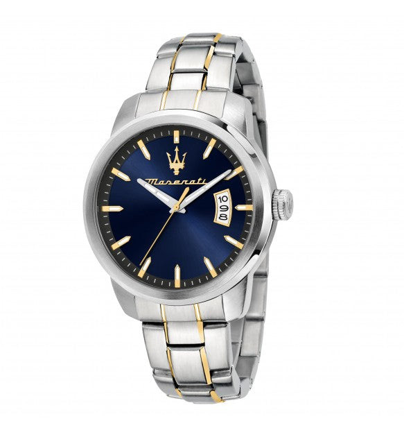 Maserati | Orologio Uomo | Cronografo blu | Acciaio bicolore | 42mm