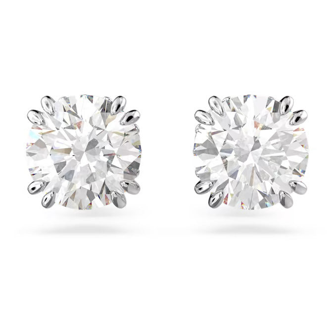 Swarovski Orecchini Donna a Lobo Constella | Rodio e Zirconia | 0,6x0,6cm