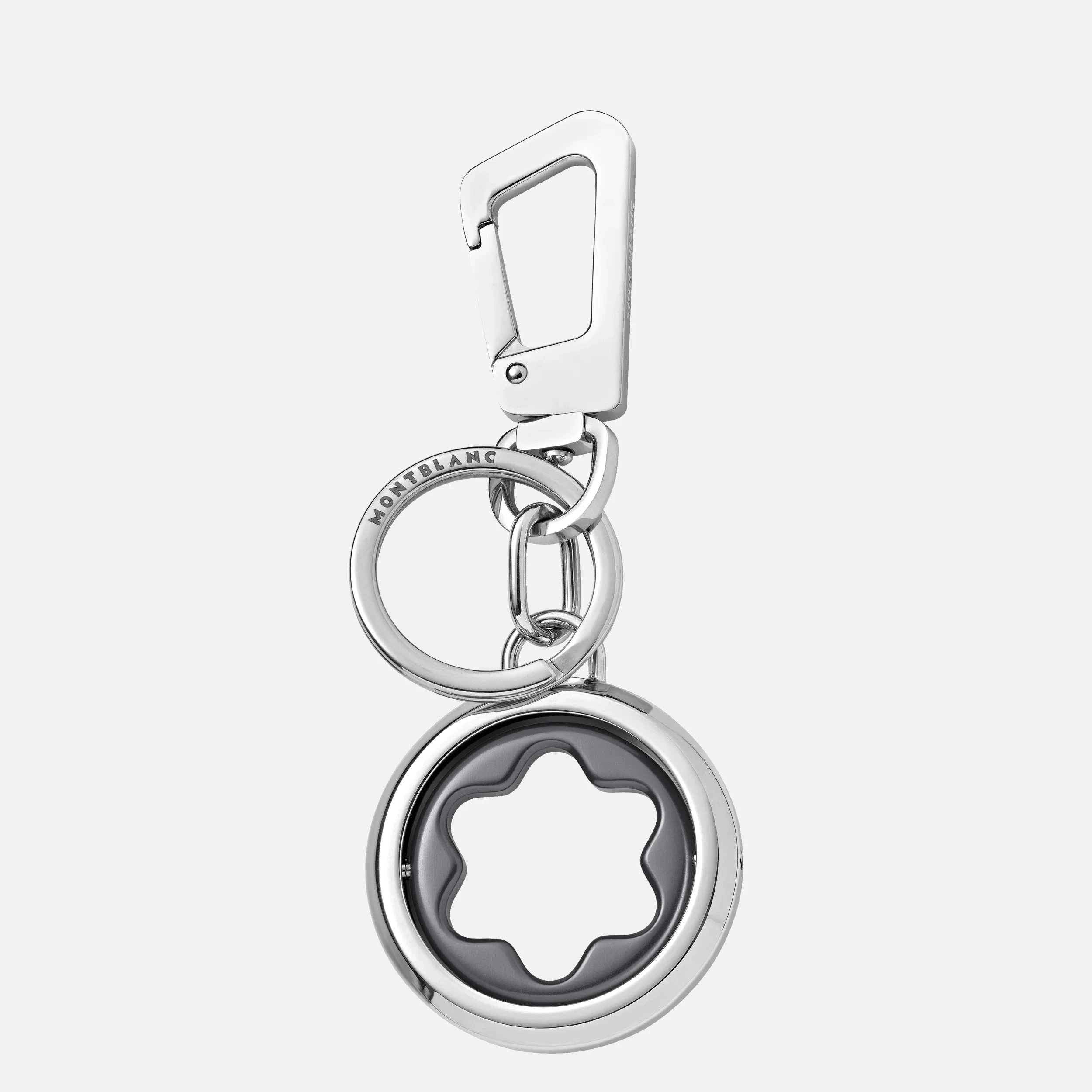 Montblanc Portachiavi Uomo Emblema Girevole Meisterstück | Ottone | Nero