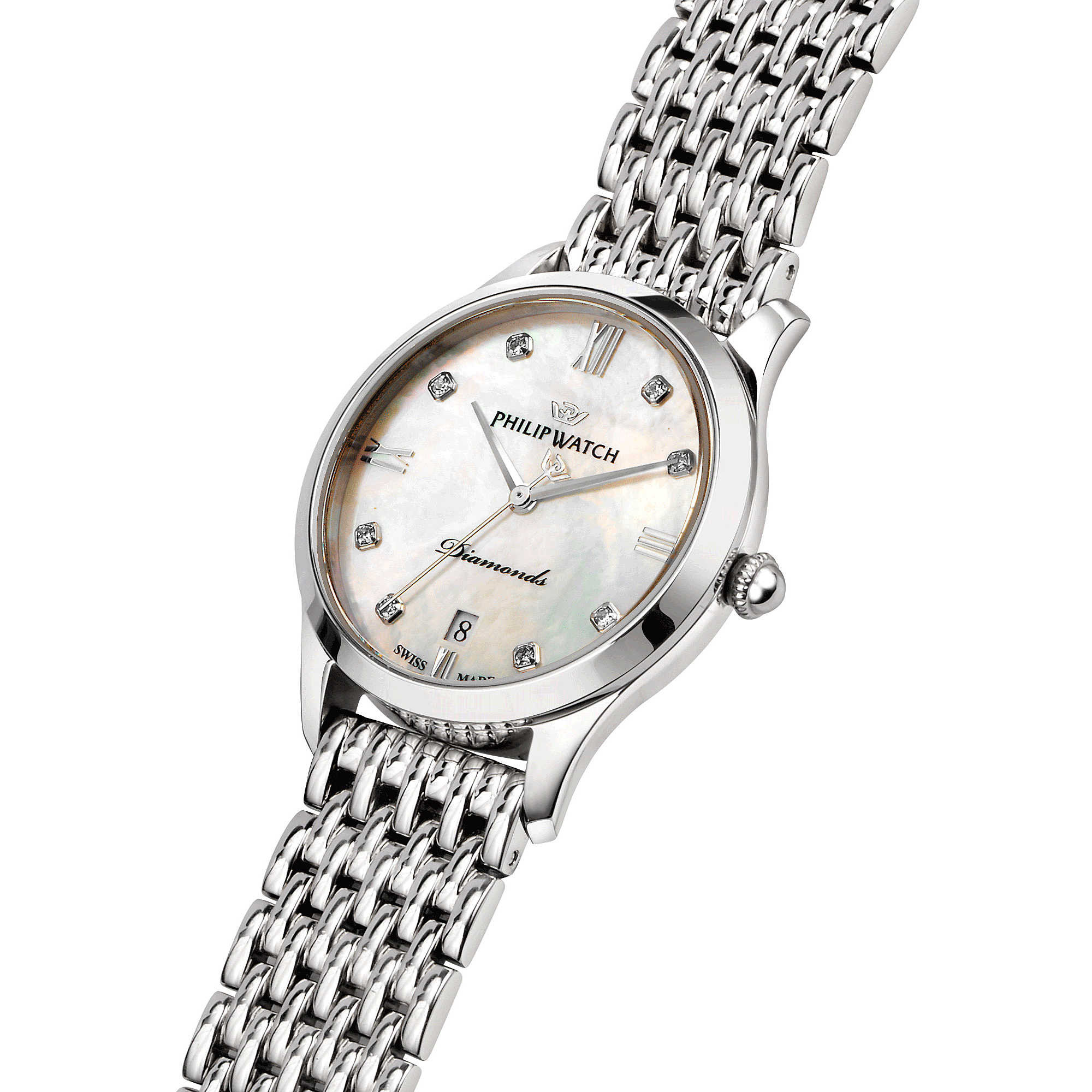 Orologio Philip Watch Grace Donna Madreperla Acciaio