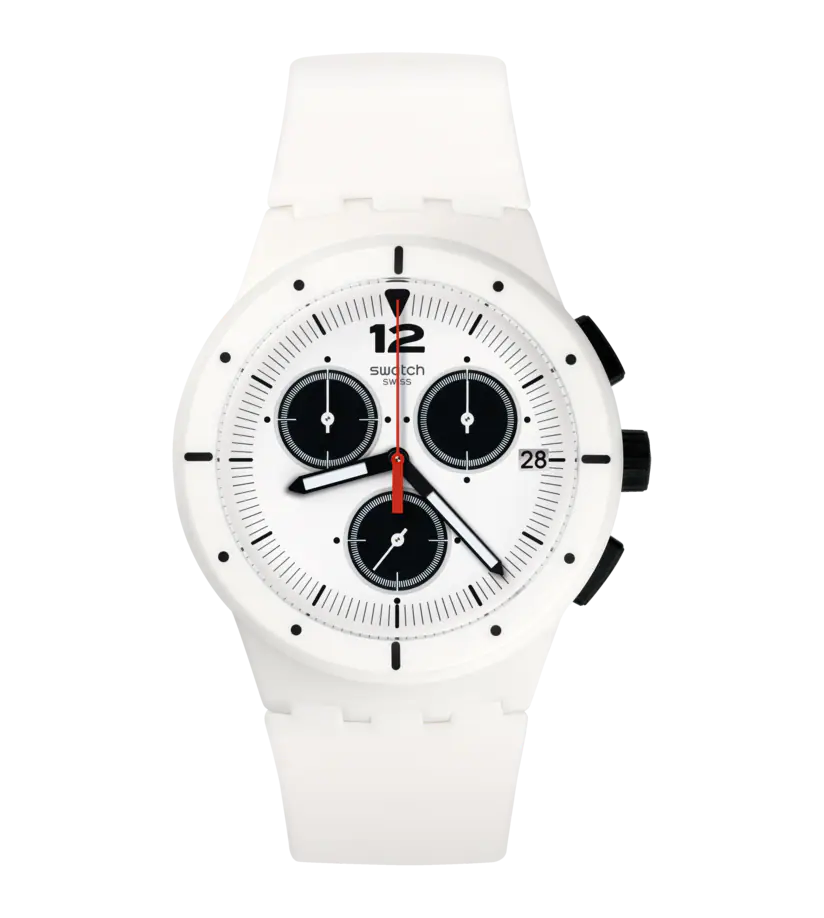 Swatch Orologio Uomo Design Moderno | Resina | Resistente 30m