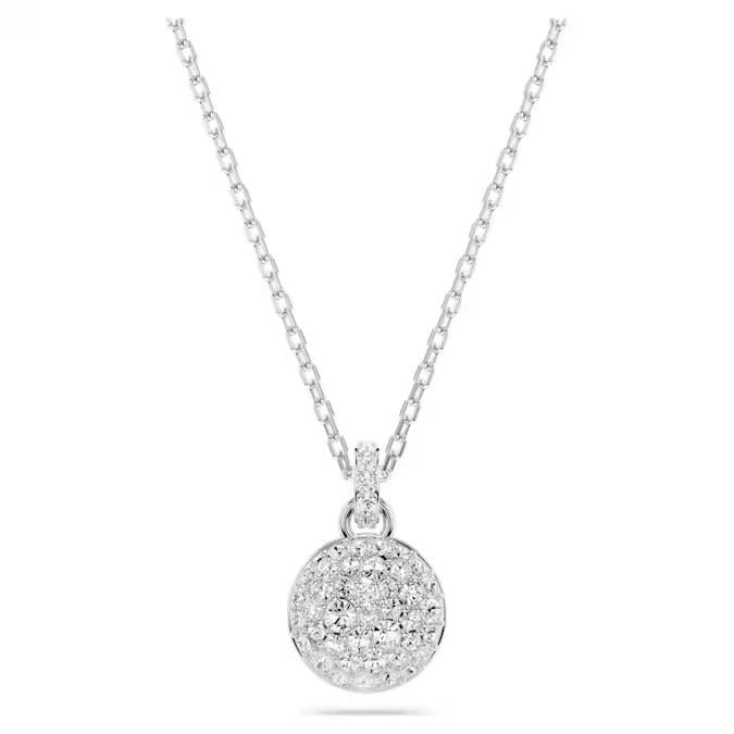 Swarovski Collana Donna Pendente Sublima | Cristalli & Rodio | Lunghezza 40-47cm
