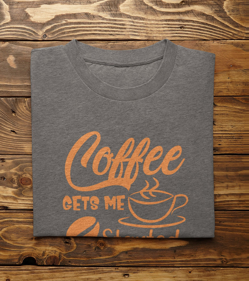 Miniatura: Coffee Jesus – Coffee Shirt, Christian Shirt, Coffee and Jesus, Christian Da...