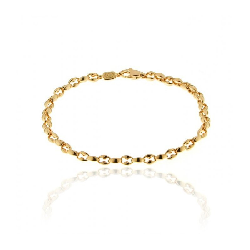 Chimento Bracciale Uomo Maglia Marinara | Oro Giallo 18kt | Lunghezza 19 cm