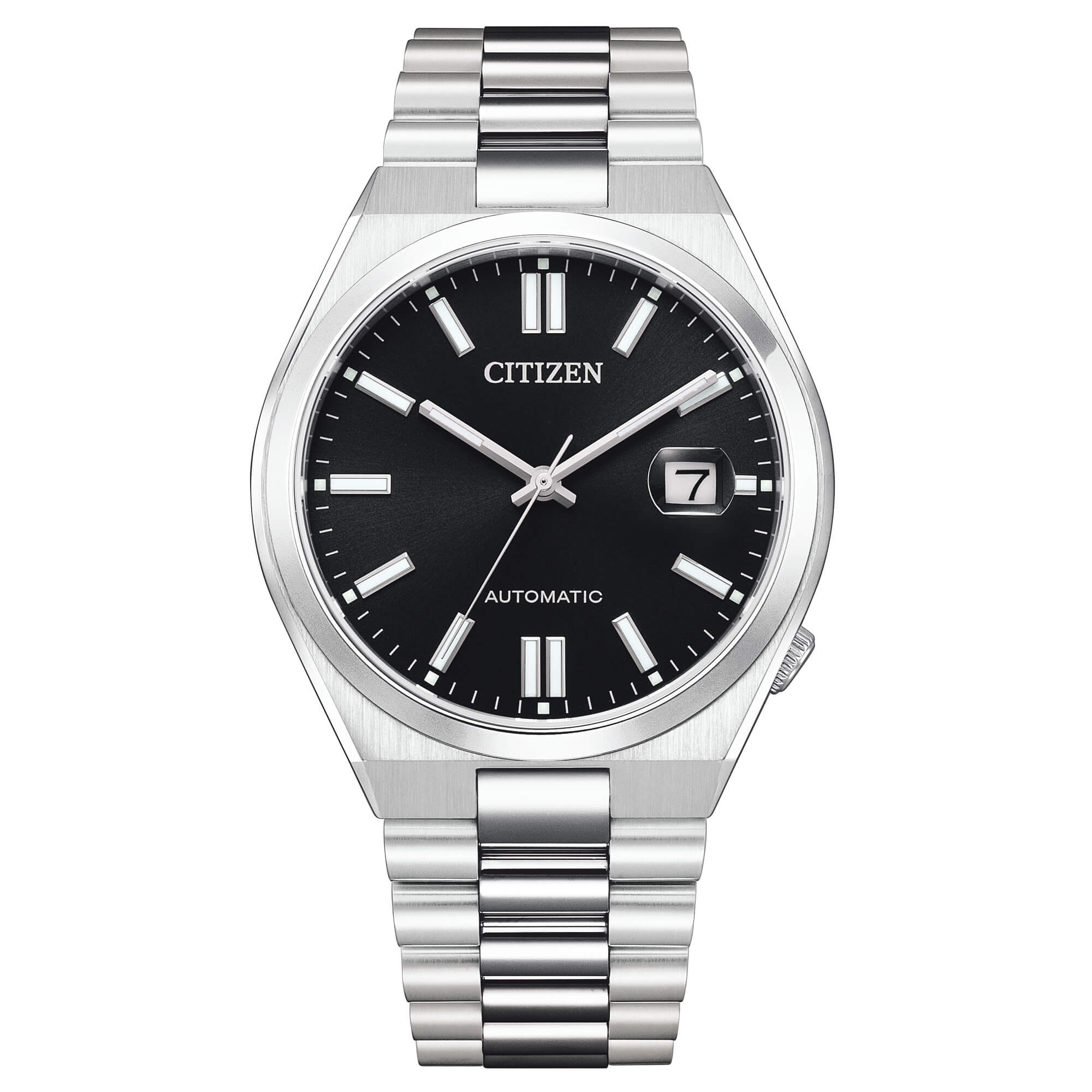 Citizen Tsuyosa Automatico in Acciaio con Quadrante Nero